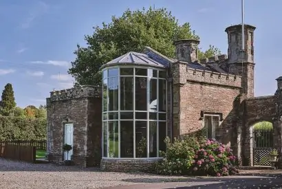 The exterior of Victoria Lodge, Welsh Borders