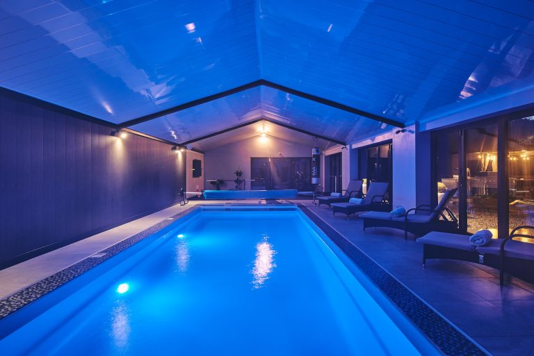 The pool at Woodland House